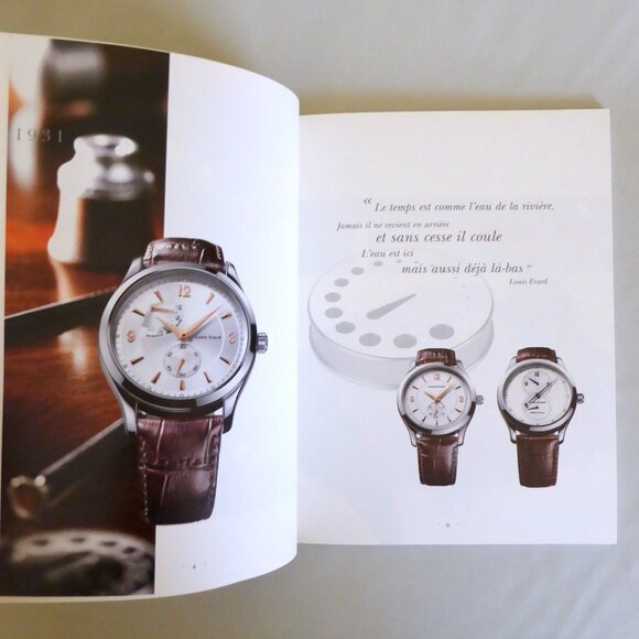 2000? LOUIS ERARD MENS WATCH CATALOG L ESPRIT DE TEMPS (PRE-OWNED) - Picture 5 of 15